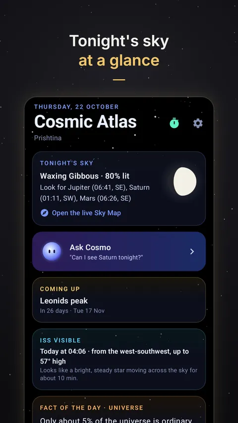 Cosmic Atlas – Screenshot 2